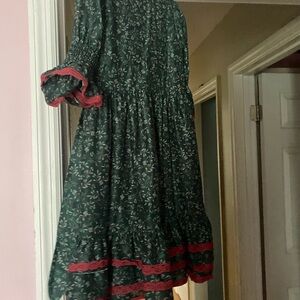 Ivy City Co Mini Green Dress